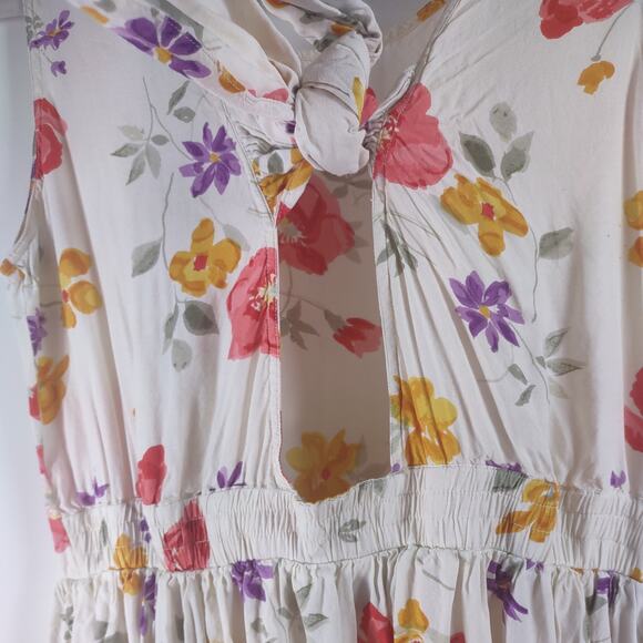 Pier One Imports Passports Floral Midi Dress, Size Large - Picture 6 of 12